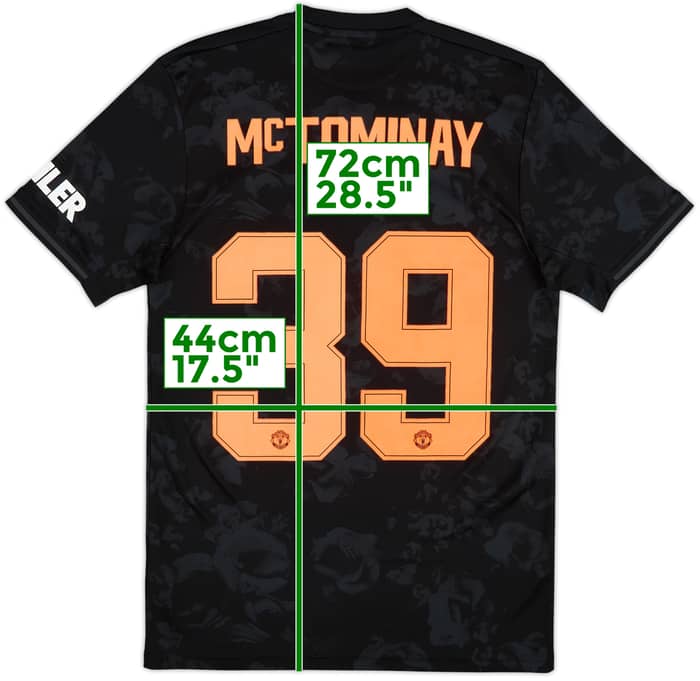 2019-20 Manchester United Third Shirt McTominay #39 - 9/10 - (S)