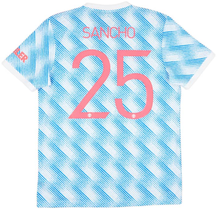 2021-22 Manchester United Away Shirt Sancho #25 - 10/10 - (L)