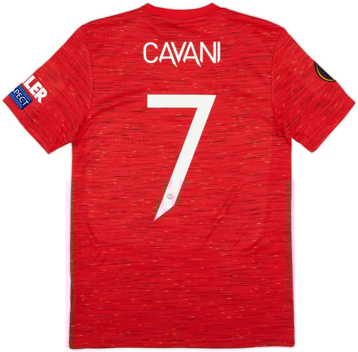 2020-21 Manchester United Home Shirt Cavani #7 (S)