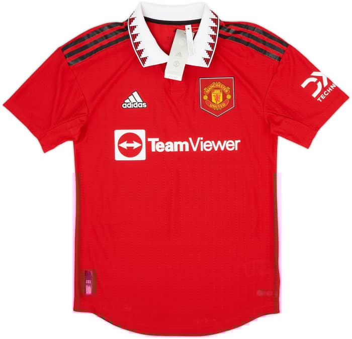 2022-23 Manchester United Authentic Home Shirt Sancho #25 (S)