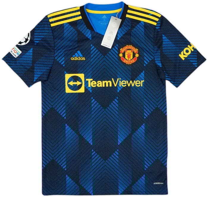 2021-22 Manchester United Third Shirt B.Fernandes #18 (S)