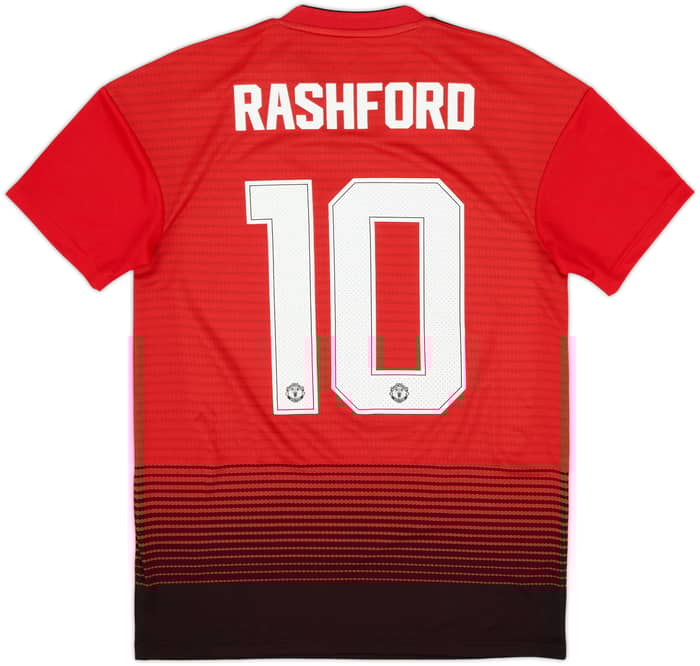 2018-19 Manchester United Home Shirt Rashford #10 (S)