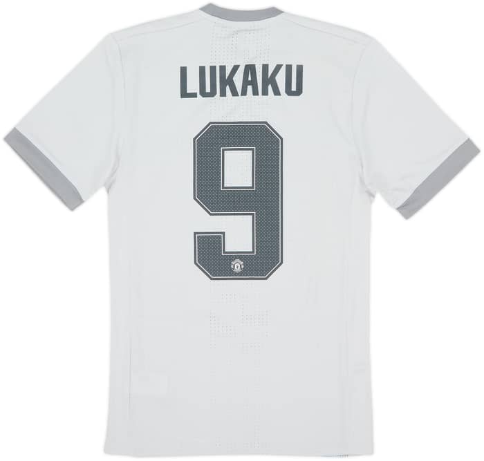2017-18 Manchester United Authentic Third Shirt Lukaku #9 (S)