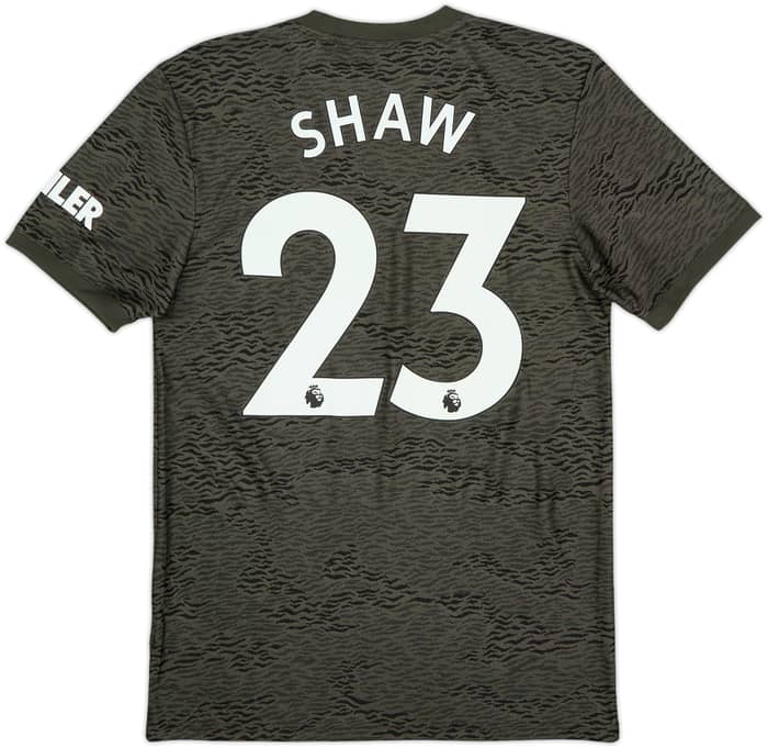 2020-21 Manchester United Away Shirt Shaw #23 (S)