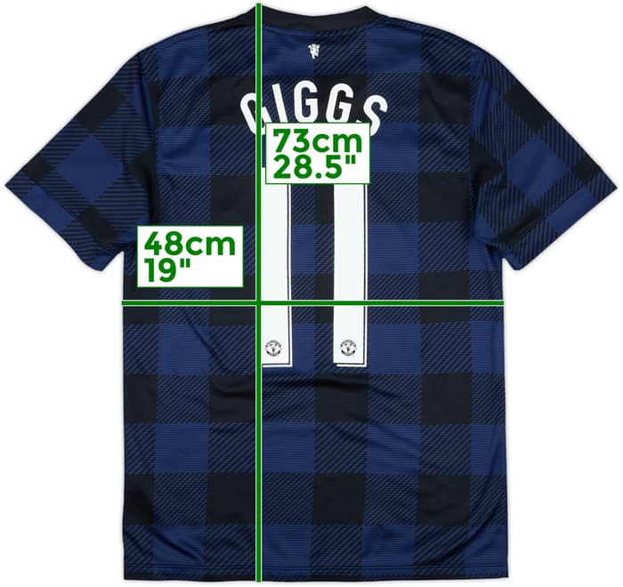 2013-14 Manchester United Away Shirt Giggs #11 - 8/10 - (S)