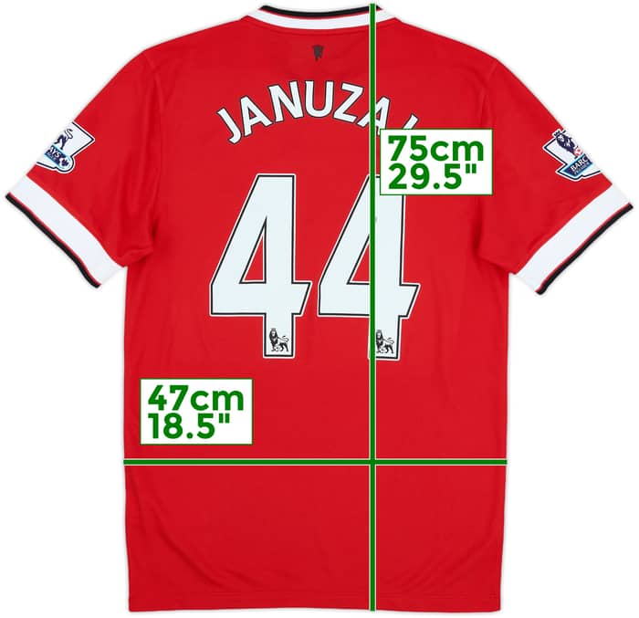 2014-15 Manchester United Home Shirt Januzaj #44 - 6/10 - (S)