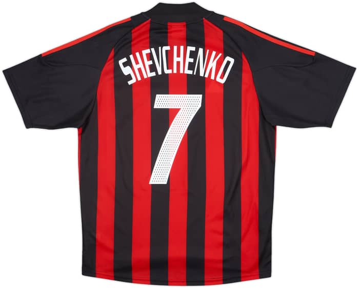 2002-03 AC Milan Home Shirt Shevchenko #7 - 10/10 - (M)