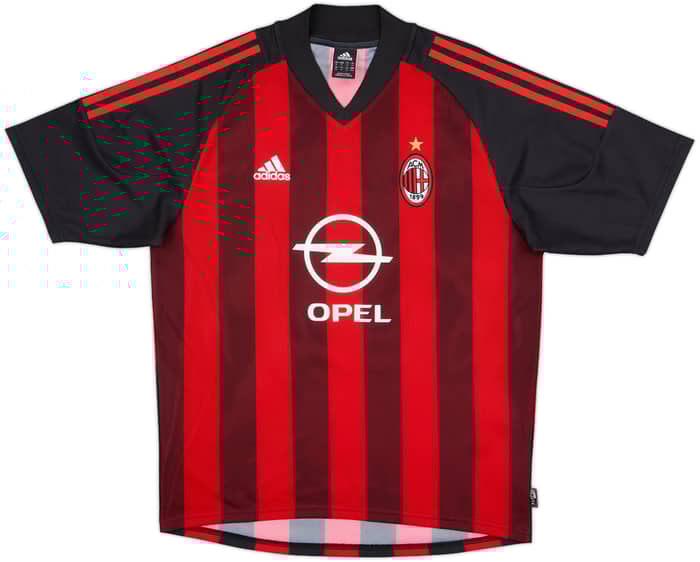2002-03 AC Milan Home Shirt Shevchenko #7 - 10/10 - (M)