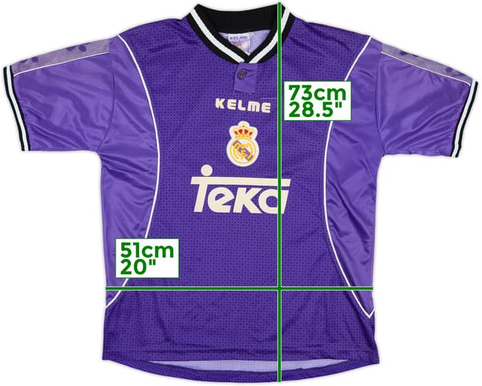 1997-98 Real Madrid Away Shirt - 8/10 - (L)