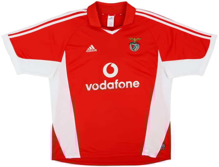2001-02 Benfica Home Shirt - 7/10 - (XL)