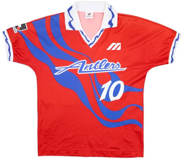 1993-94 Kashima Antlers Home Shirt #10 - 8/10 - (M/L)