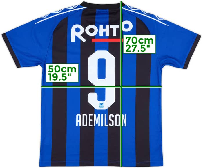 2016 Gamba Osaka Basic Home Shirt Ademilson #9 - 9/10 - (L)
