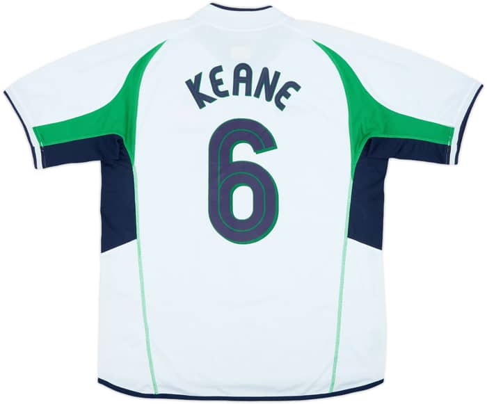 2002-03 Ireland Away Shirt Keane #6 - 8/10 - (L)