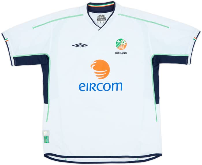 2002-03 Ireland Away Shirt Keane #6 - 8/10 - (L)