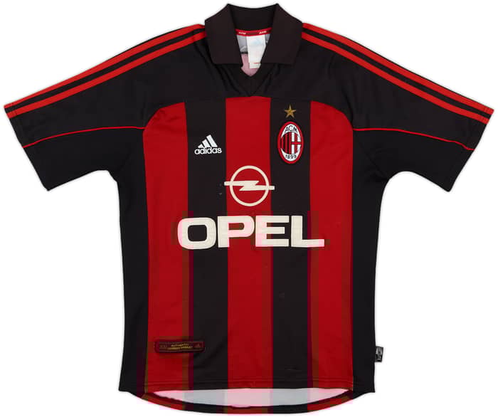 2000-02 AC Milan Home Shirt - 5/10 - (S)