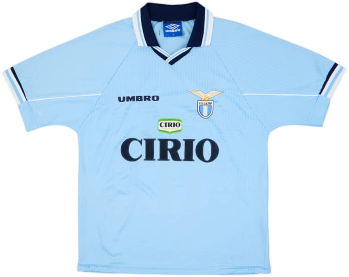 1997-98 Lazio Home Shirt Nesta #13 - 8/10 - (M)