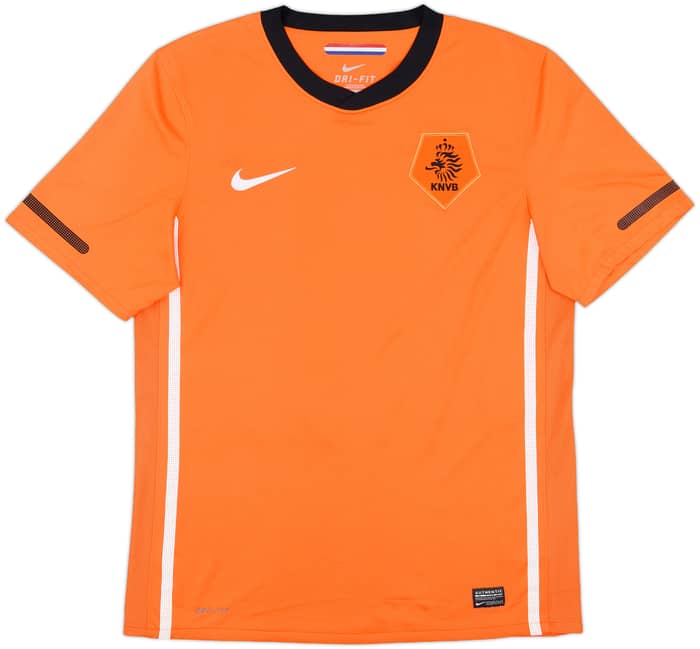 2010-11 Netherlands Home Shirt #9 - 8/10 - (M)