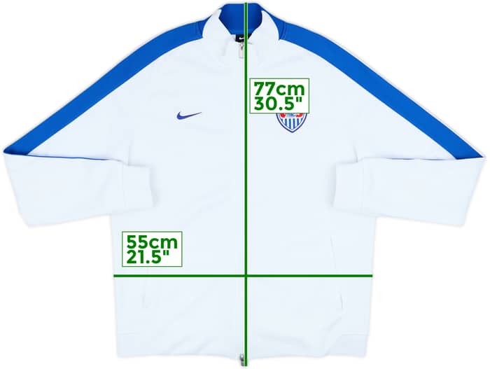 2014-15 USA Nike Track Jacket - 9/10 - (L)