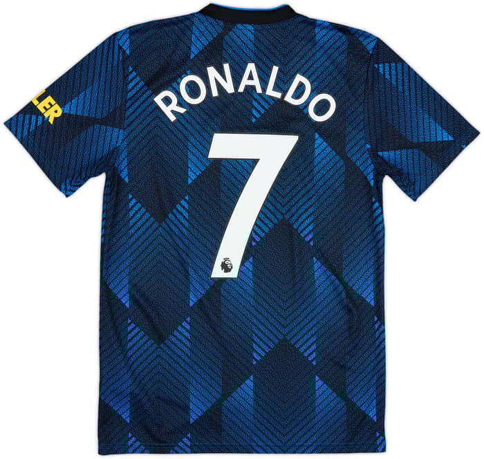 Camiseta de la tercera equipación del Manchester United 2021-22 Ronaldo #7 - 6/10 - (S)