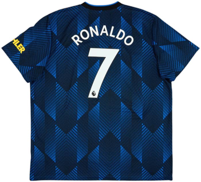 2021-22 Manchester United Tercera Camiseta Ronaldo #7 - 9/10 - (XXL)