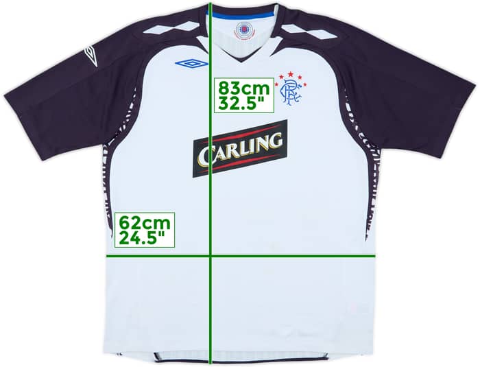 2007-08 Rangers Away Shirt - 6/10 - (XXL)