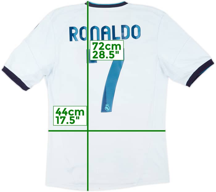 2012-13 Real Madrid Home Shirt Ronaldo #7 - 5/10 - (S)