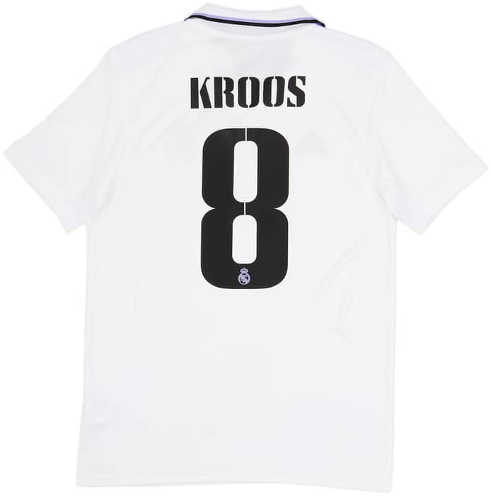 2022-23 Real Madrid Home Shirt Kroos #8 - 8/10 - (M)