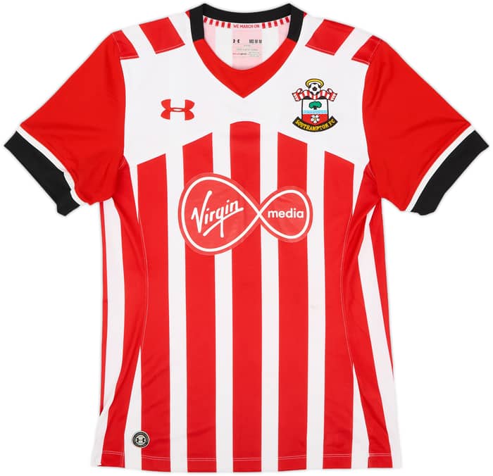 2016-17 Southampton Home Shirt Virgil #17 - 6/10 - (M)