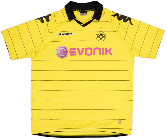 2010-11 Borussia Dortmund Home Shirt Lewandowski #7 - 10/10 - (XXL)