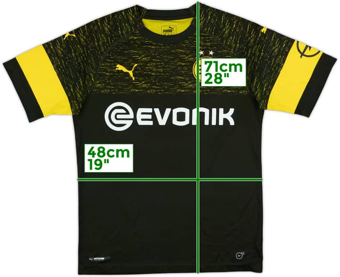 2018-19 Borussia Dortmund Away Shirt - 6/10 - (M)