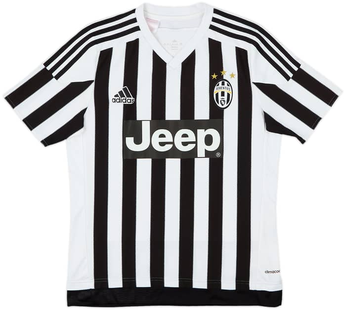 2015-16 Juventus Home Shirt Pogba #10 - 7/10 - (XL.Boys)