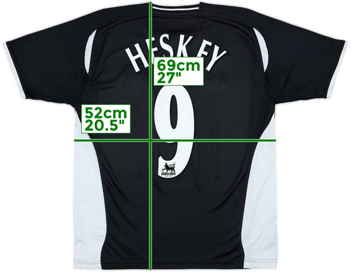 2006-07 Wigan Away Shirt Heskey #9 - 6/10 - (S)