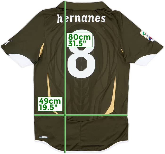 2010-11 Lazio Away Shirt Hernanes #8 - 6/10 - (M)