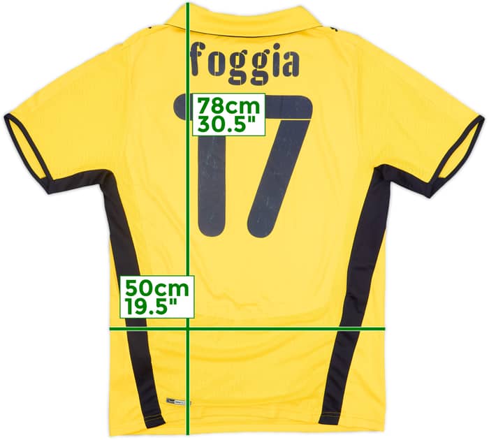 2008-09 Lazio Away Shirt Foggia #17 - 5/10 - (M)