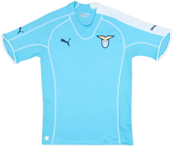 2005-06 Lazio Home Shirt Di Canio #9 - 7/10 - (M)