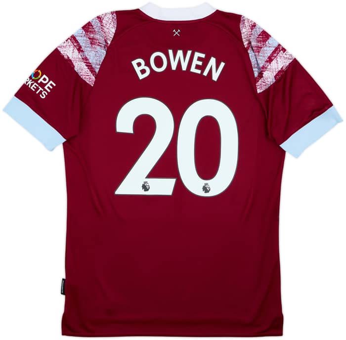 2022-23 West Ham Home Shirt Bowen #20 - 7/10 - (L)