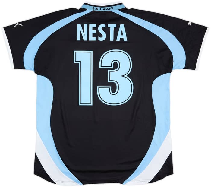 Camiseta de visitante del Lazio 1999-00 Nesta #13 - 8/10 - (XXL)
