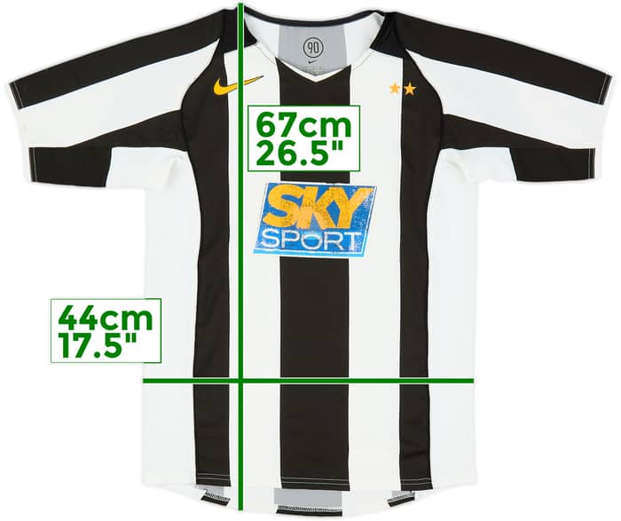 2004-05 Juventus Home Shirt #15 - 4/10 - (L.Boys)