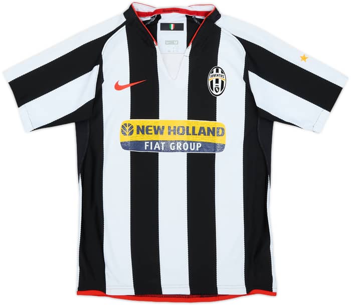 2007-08 Juventus Home Shirt #3 - 5/10 - (M.Boys)