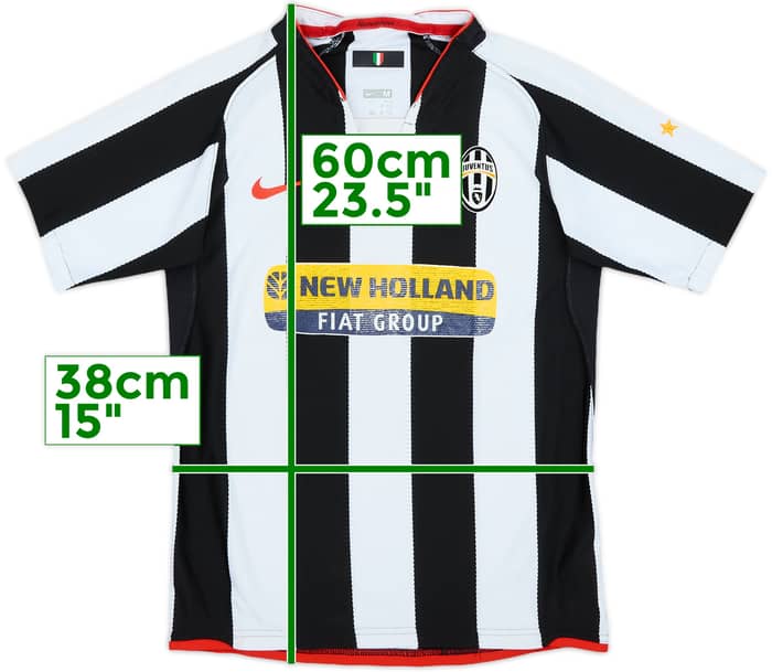 2007-08 Juventus Home Shirt #3 - 5/10 - (M.Boys)