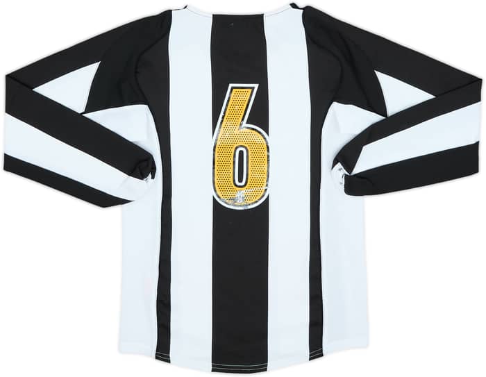 2004-05 Juventus Home L/S Shirt #6 - 5/10 - (S.Boys)