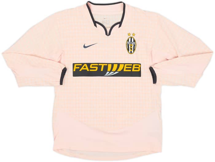 2003-04 Juventus Away L/S Shirt #5 - 7/10 - (S.Boys)
