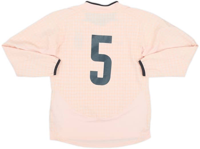 2003-04 Juventus Away L/S Shirt #5 - 7/10 - (S.Boys)