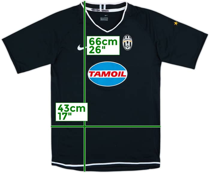 2006-07 Juventus Away Shirt #18 - 6/10 - (L.Boys)