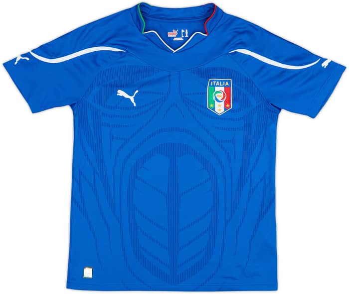 2010-12 Italy Home Shirt - 9/10 - (L.Boys)