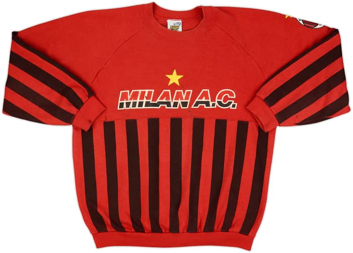 1990-91 AC Milan Le Felpe Dei Grandi Sweat Top - 5/10 - (L)