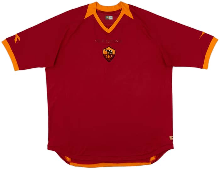 2006-07 Roma Home Shirt - 3/10 - (XL)