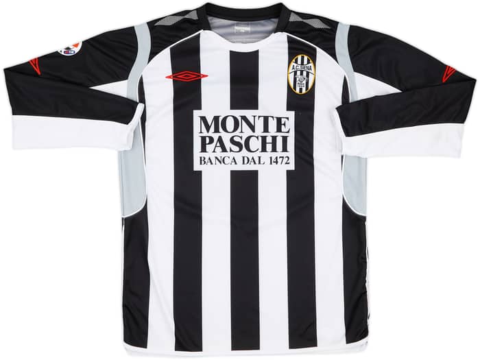 2008-09 Siena Match Issue Home L/S Shirt Zito #33