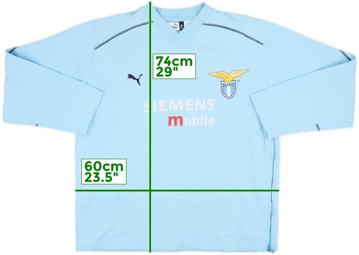 2002-03 Lazio Puma Sweat Top - 6/10 - (XL)