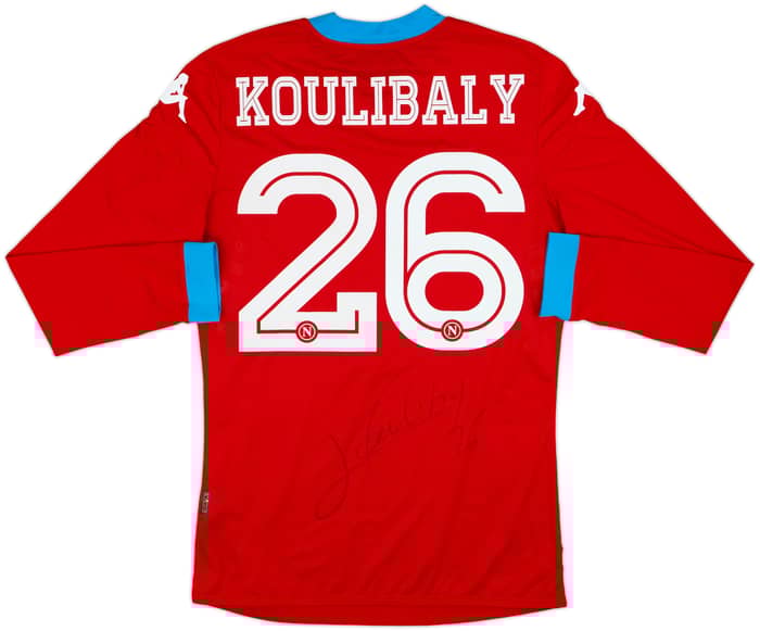2015-16 Napoli Authentic Signed Third L/S Shirt Koulibaly #26 - 4/10 - (L)